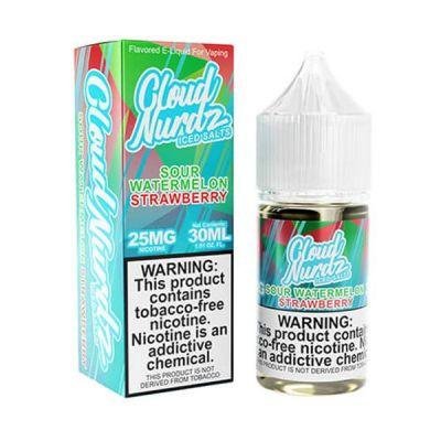 SOUR WATERMELON STRAWBERRY ICE | Cloud Nurdz 30ML