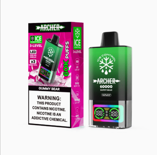GUMMY BEAR ARCHER 60000 PUFFS DISPOSABLE