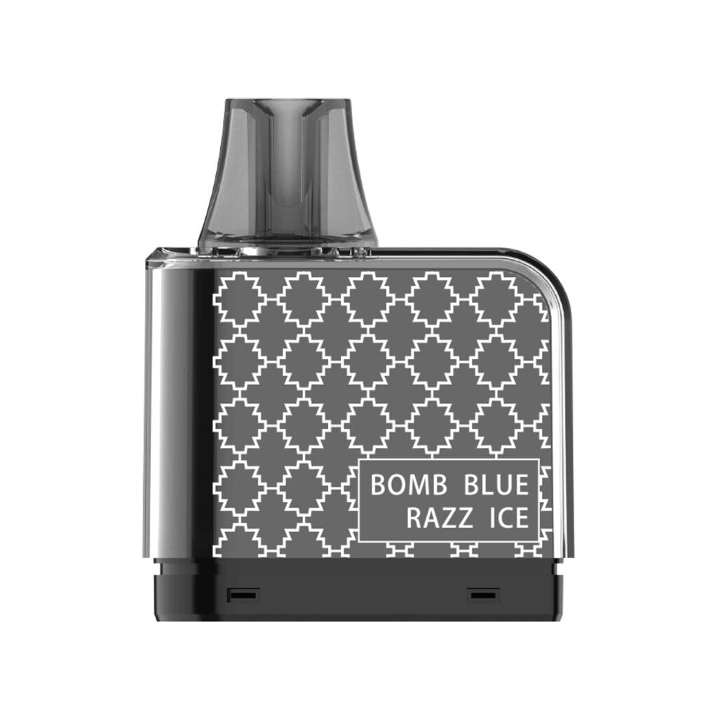 BOMB BLUE RAZZ ICE RUFPUF KLIKIT DISPOSABLE 5000 PUFFS