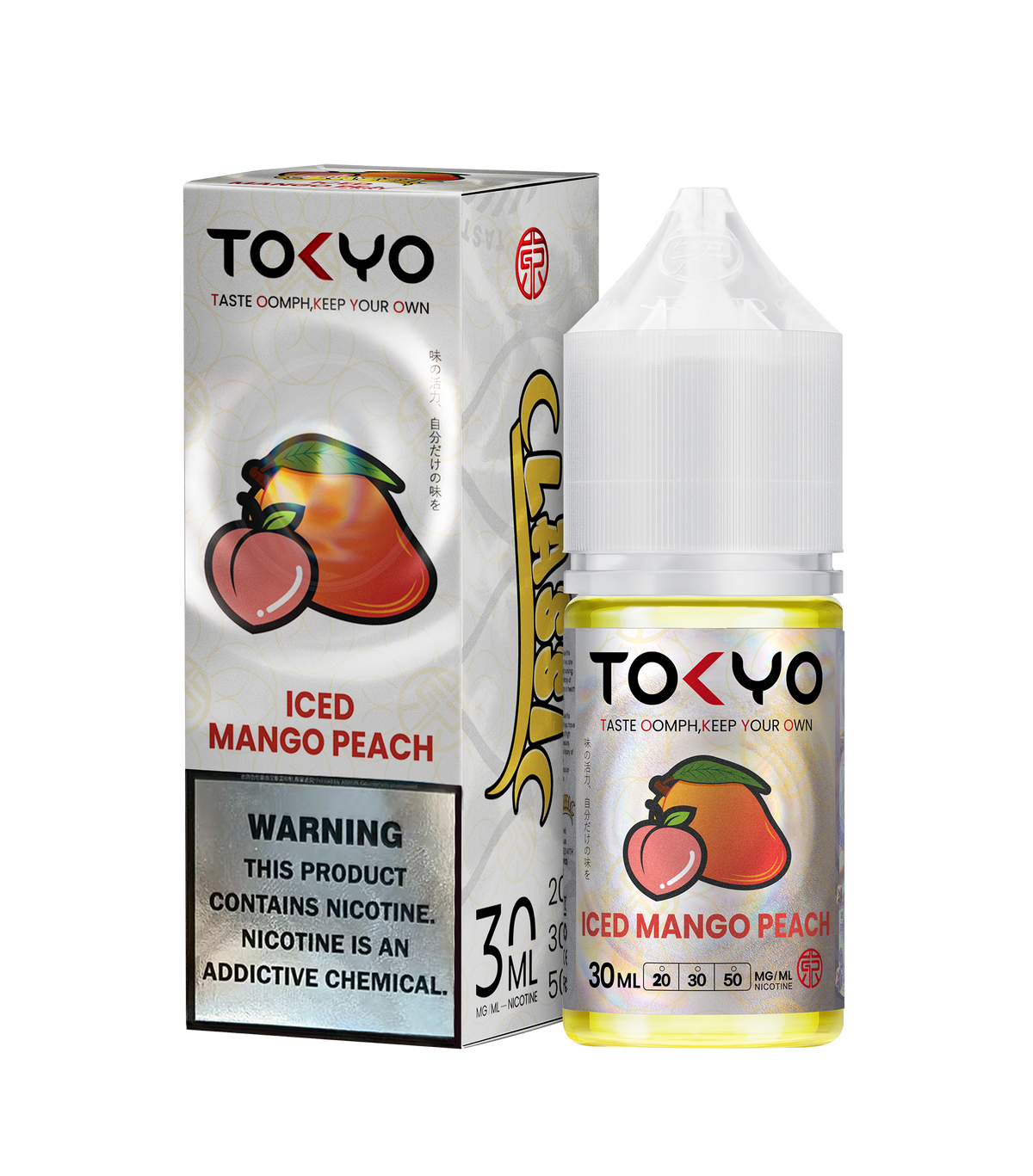 ICED MANGO PEACH TOKYO CLASSIC SERIES 30ML