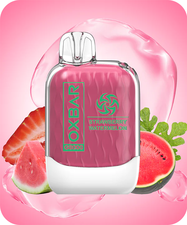 STRAWBERRY WATERMELON OXVA OXBAR 8000 PUFFS