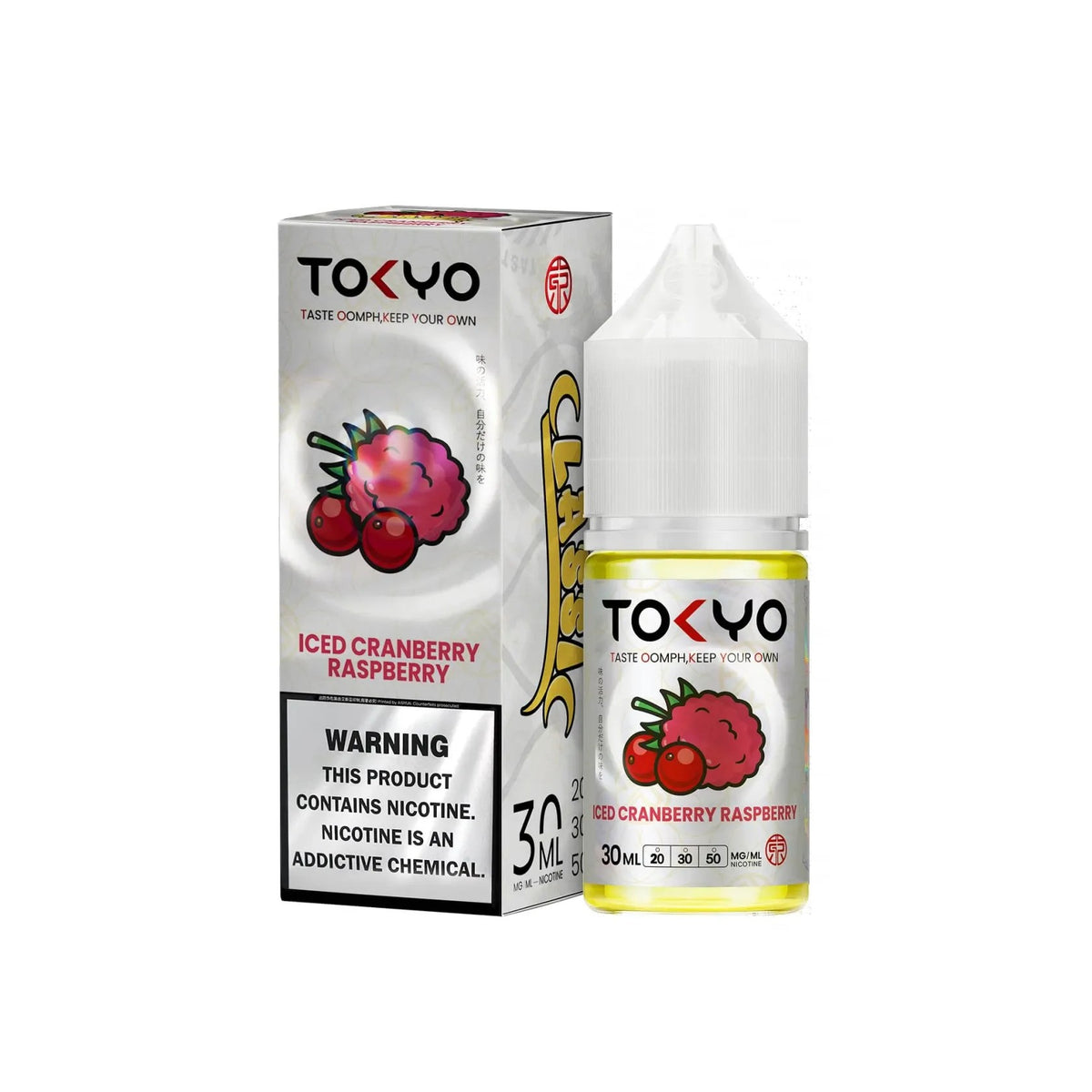 CRANBERRY RASPBERRY TOKYO CLASSIC SERIES 30ML