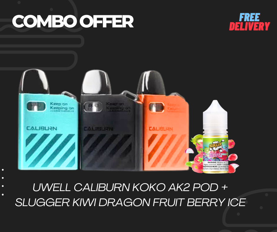 UWELL CALIBURN KOKO AK2 POD + ELIQUID (STARTER DEAL)