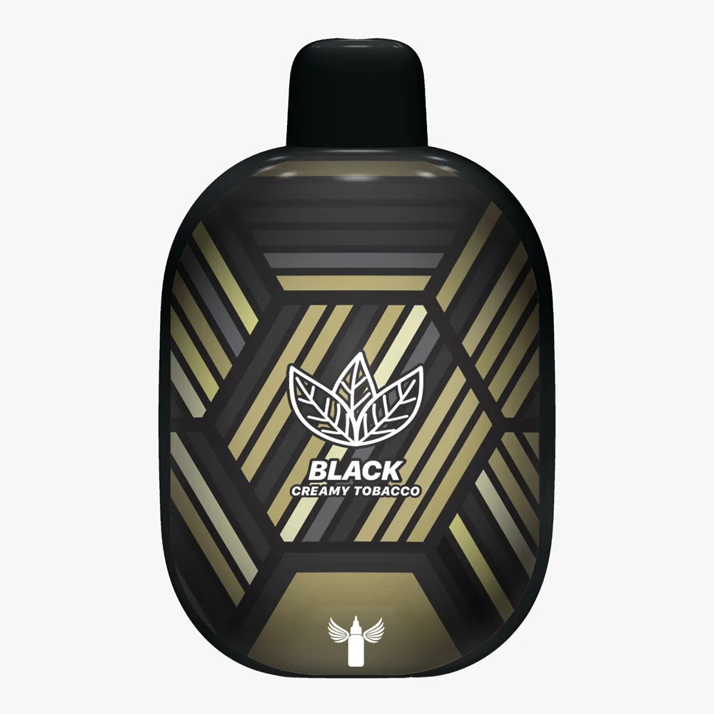 BLACK CREAMY TOBACCO DR VAPES PANTHER BAR DISPOSABLES 5500 PUFFS