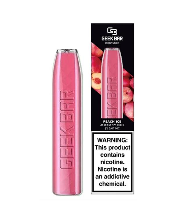 Peach Ice - Geek Bar Vape Disposable Pod | 575 PUFFS