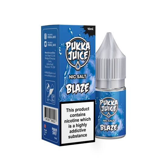 PUKKA JUICE NIC SALT BLAZE E-LIQUID 10ML