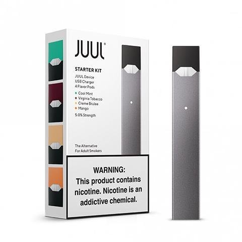 JUUL STARTER KIT WITH 4 PODS 50MG