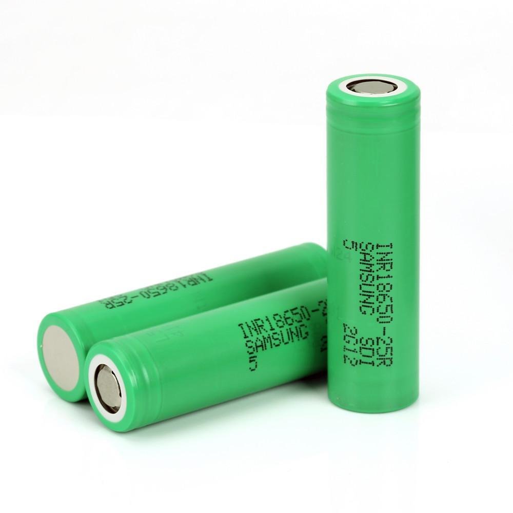 Samsung 25R 18650 2500 mAh 20A Battery