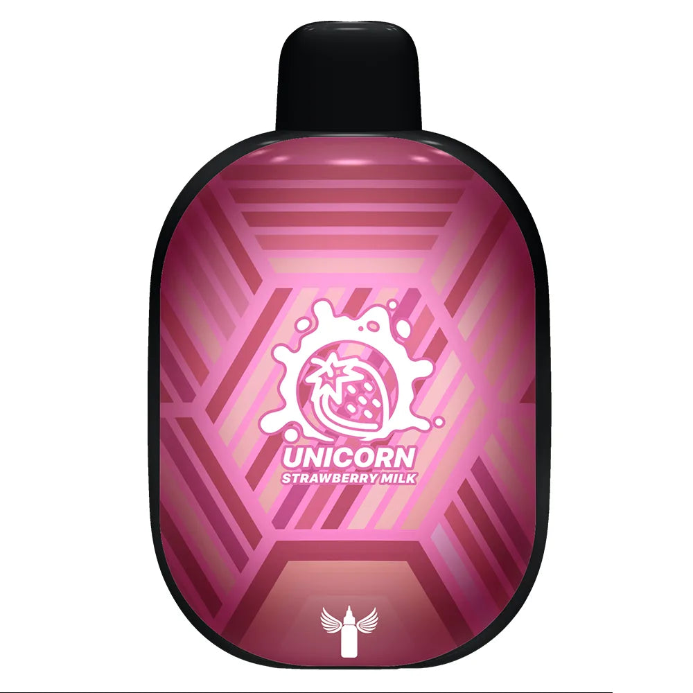 UNICORN STRAWBERRY MILK DR VAPES PANTHER BAR DISPOSABLES 5500 PUFFS
