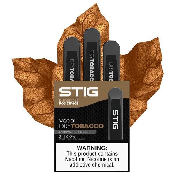 DRY TOBACCO- VGOD STIG DISPOSABLE POD
