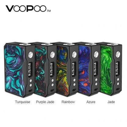 VooPoo DRAG 157W TC Mod - Black Frame Resin
