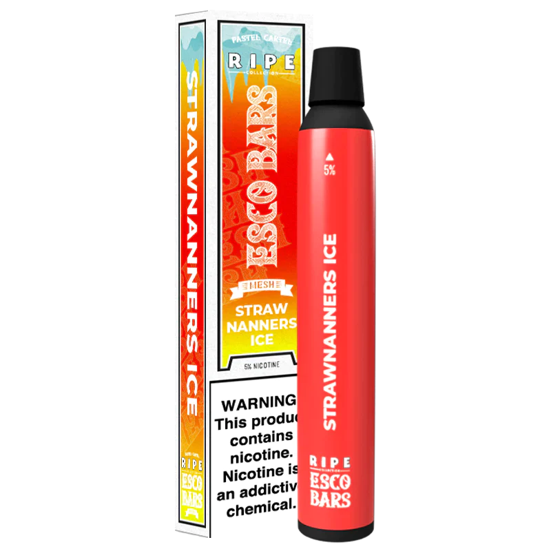 STRAWNANNER ICE - ESCOBAR RIPE SERIES DISPOSABLE | 2500 PUFFS