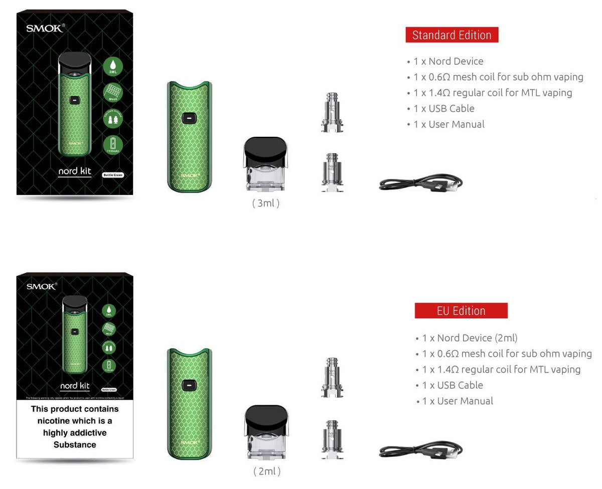 SMOK NORD 15W POD KIT | 1100MAH