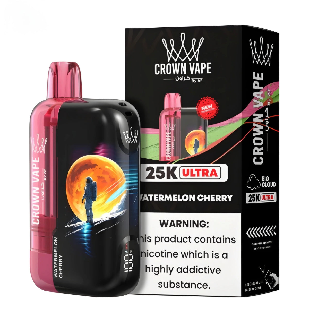 AL FAKHER CROWN BAR ULTRA DISPOSABLE 25000 PUFFS