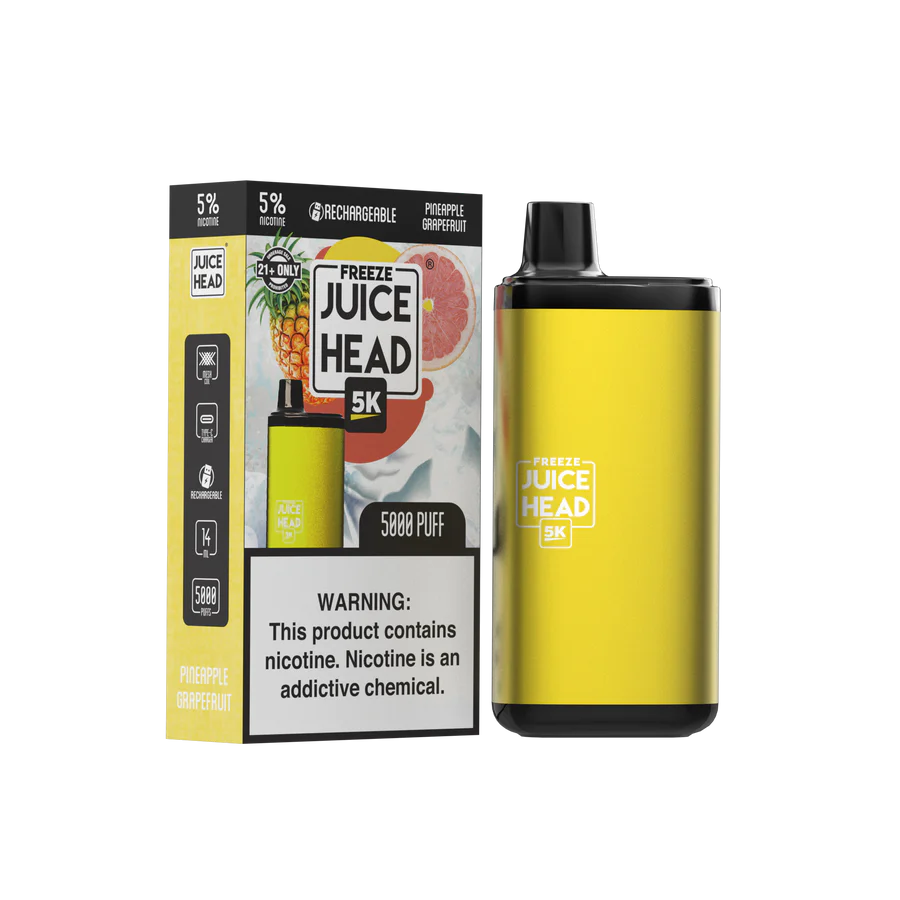 Pineapple Grape Fruit - Cali Bars - Juice Head Freeze | Disposable