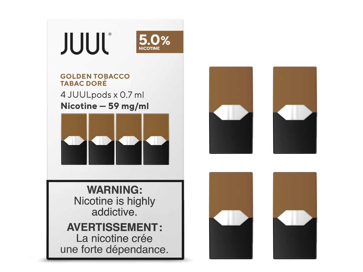 GOLDEN TOBACCO 5% - JUUL PODS