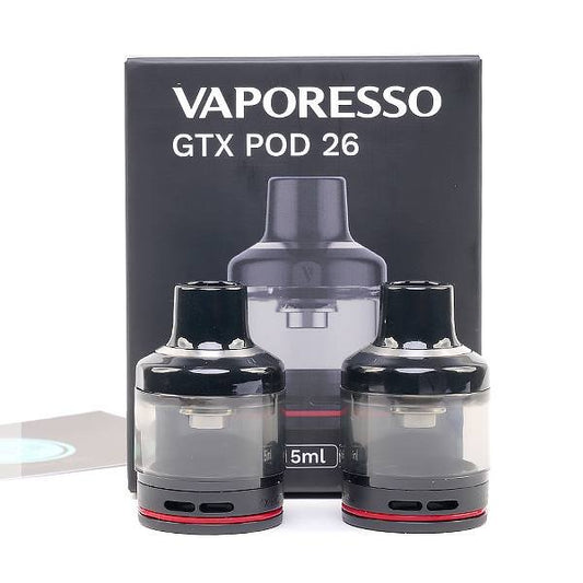VAPORESSO GTX POD 26 REPLACEMENT PODS