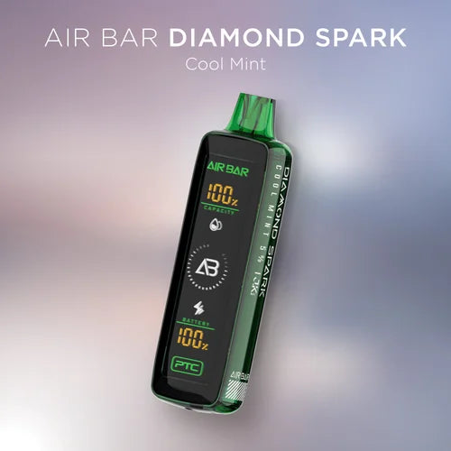 COOL MINT AIR BAR DIAMOND SPARK DISPOSABLE 15000 PUFFS