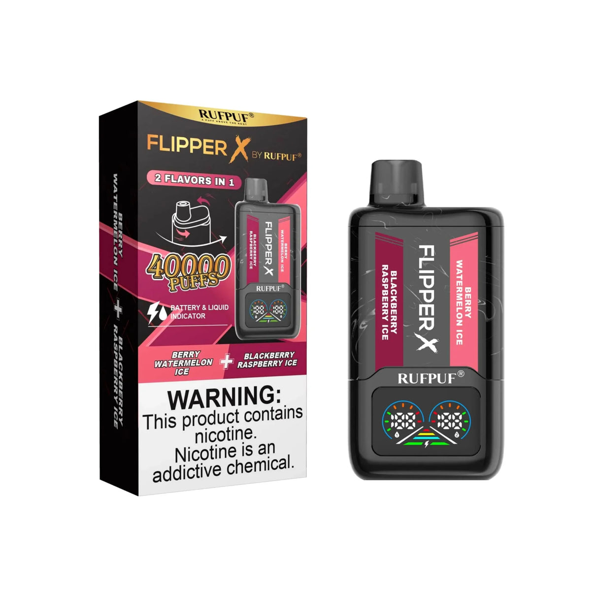 FLIPPER X DISPOSABLE 40000 PUFFS