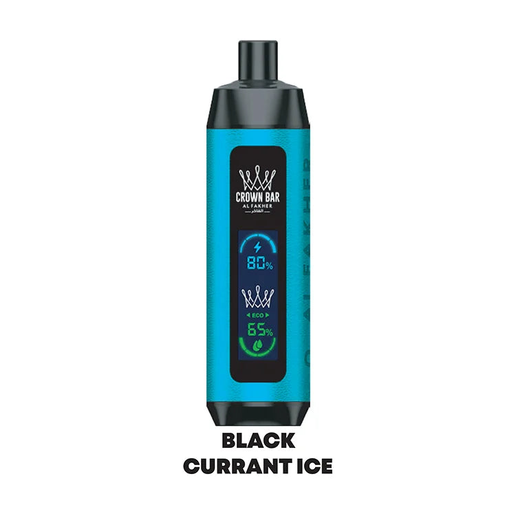 BLACKCURRANT MINT AL FAKHER CROWN BAR DISPOSABLE 8000 PUFFS