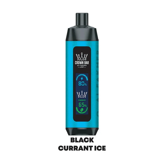 BLACKCURRANT MINT AL FAKHER CROWN BAR DISPOSABLE 8000 PUFFS