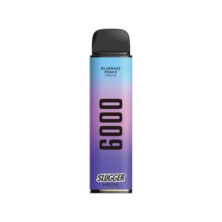 BLUE RAZZ PEACH ICE SLUGGER DISPOSABLE 2% 6000 PUFFS