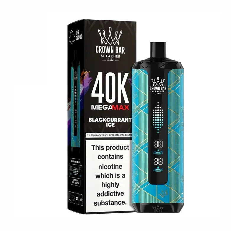BLACKCURRANT AL FAKHER MEGA MAX DISPOSABLE 40000 PUFFS
