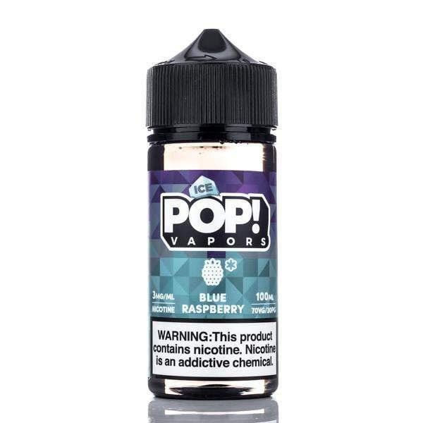 ICED BLUE RASPBERRY POP VAPOR 100ML