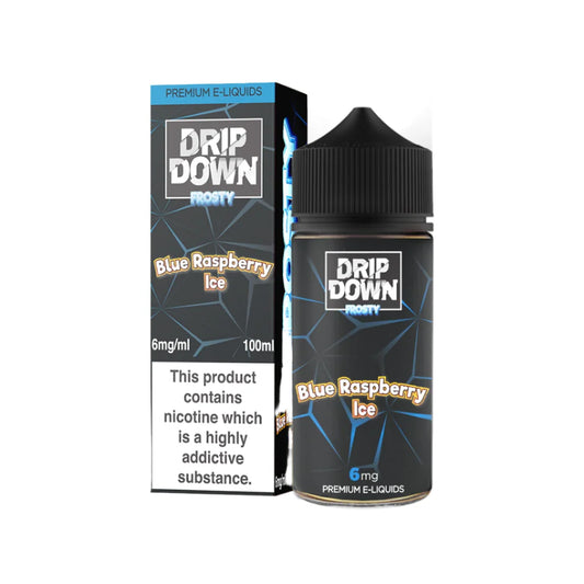 FROSTY BLUE RASPBRRY ICE DRIP DOWN 100ML