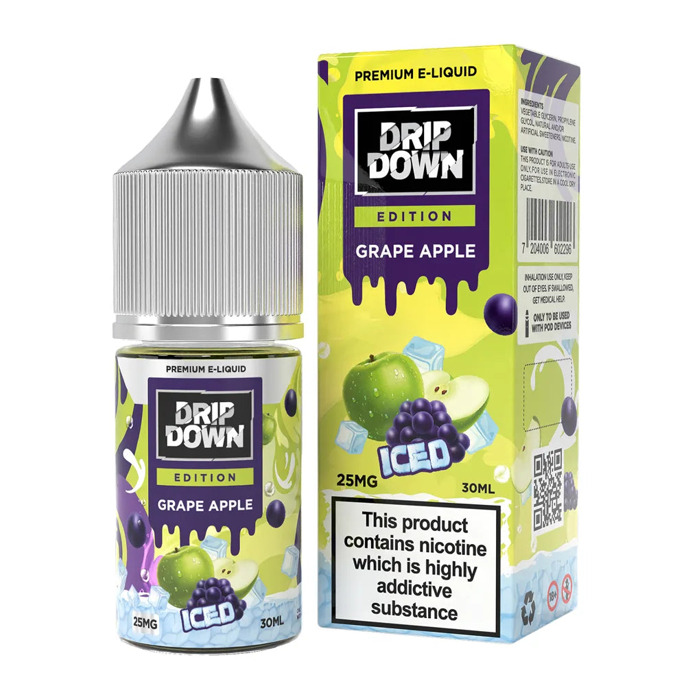 ICED GRAPE APPLE DRIP DOWN 30ML