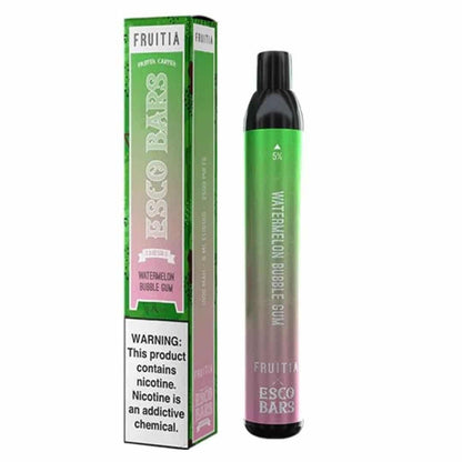 WATERMELON BUBBLEGUM â€“ ESCOBAR FRUITIA SERIES DISPOSABLE VAPE | 2500 PUFFS