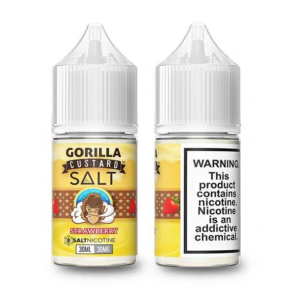 STRAWBERRY - GORILLA CUSTARD SALTS | 30ML