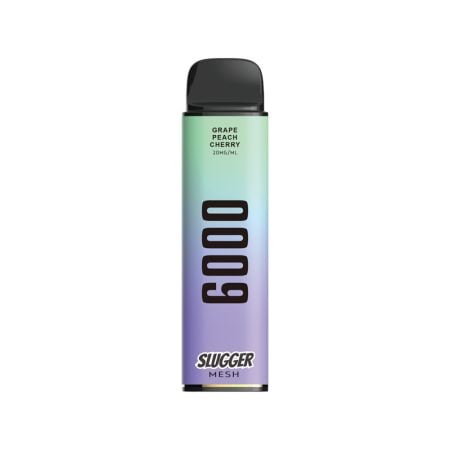 GRAPE PEACH CHERRY ICE SLUGGER DISPOSABLE 6000 PUFFS