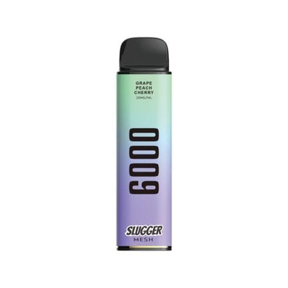 GRAPE PEACH CHERRY ICE SLUGGER DISPOSABLE 6000 PUFFS