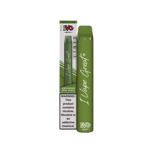 KIWI PASSION FRUIT GUAVA  IVG MAX DISPOSABLE | 3000 PUFFS