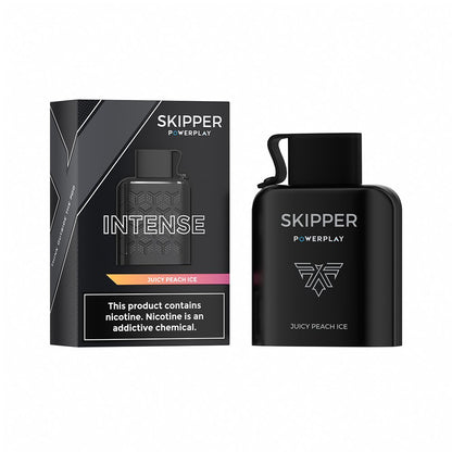 JUICY PEACH ICE SKIPPER POWERPLAY INTENSE POD 16000 PUFFS