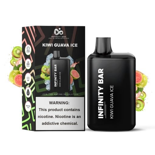 KIWI GUAVA ICE INFINITY BAR DISPOSABLE 5000 PUFFS