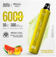 MANGO PEACH WATERMELON IVG REGAL DISPOSABLE 6000 PUFF