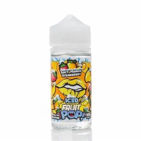 JUICY MANGO STRAWBERRY ICED POP VAPOR 100ML