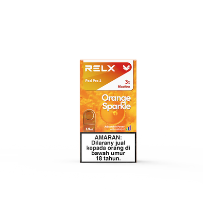 ORANGE SPARKLE ORANGE RELX POD