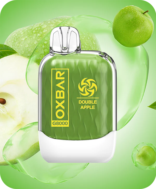 DOUBLE APPLE OXVA OXBAR 8000 PUFFS