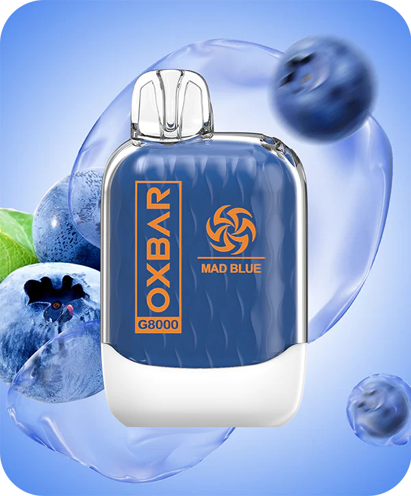 MAD BLUE OXVA OXBAR 8000 PUFFS