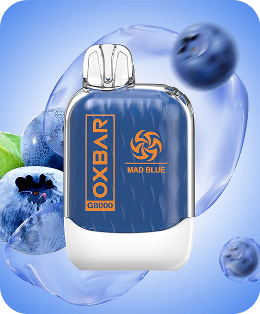 MAD BLUE OXVA OXBAR 8000 PUFFS