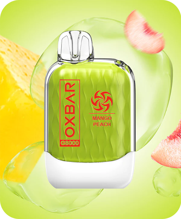 MANGO PEACH OXVA OXBAR 8000 PUFFS