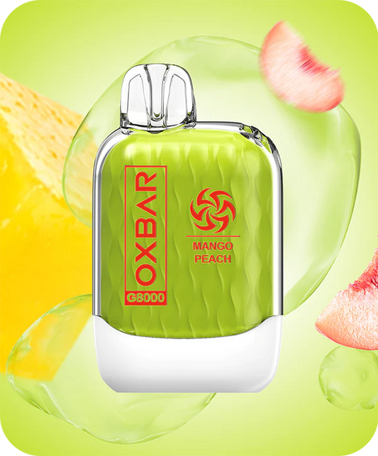 MANGO PEACH OXVA OXBAR 8000 PUFFS