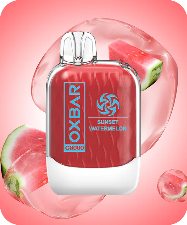 SUNSET WATERMELON OXVA OXBAR 8000 PUFFS