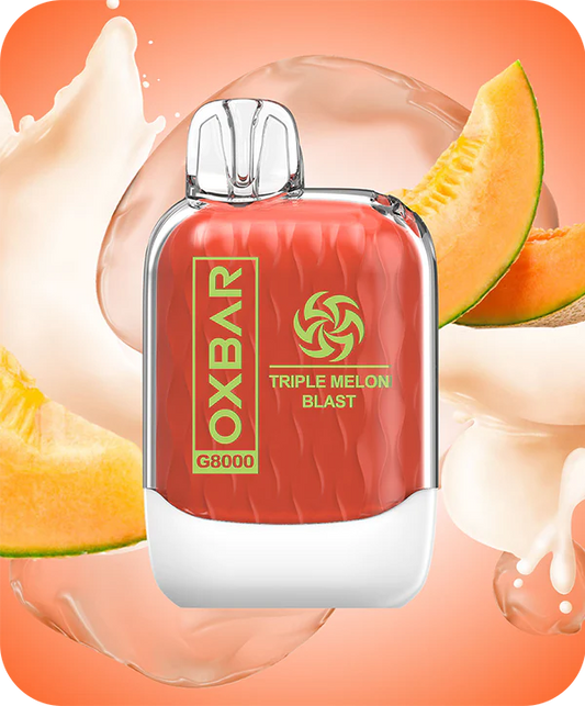 TRIPLE MELON OXVA OXBAR 8000 PUFFS