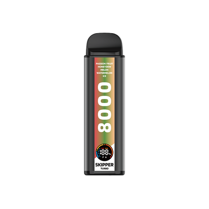 PASSION FRUIT HONEYDEW MELON WATERMELON ICE SKIPPER TURBO 10K DISPOSABLE