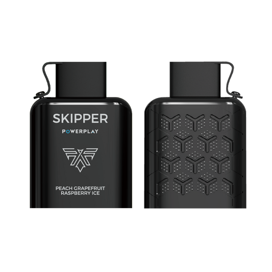 PEACH GRAPEFRUIT RASPBERRY ICE SKIPPER POWERPLAY DISPOSABLE 16000 PUFFS