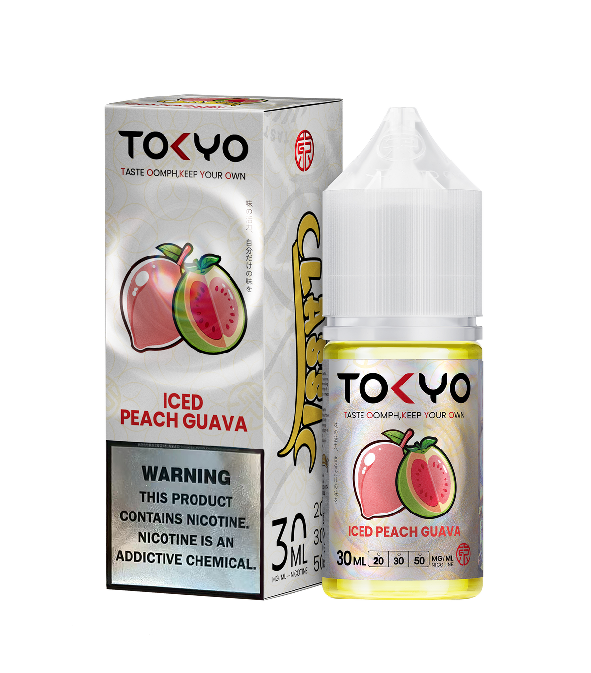 ICED PEACH GUAVA TOKYO CLASSIC SERIES 30ML